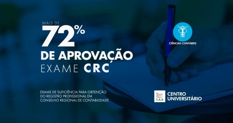 Ciências Contábeis FAG tem índice de 72,7% de aprovação no CRC