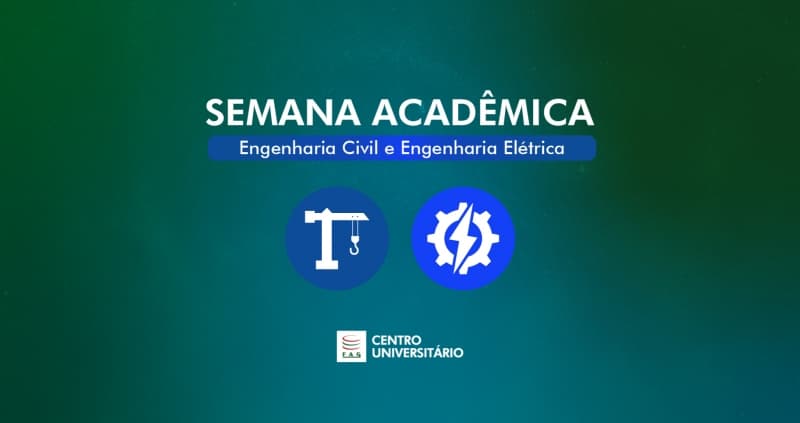 Semana Acadêmica dos cursos de Eng. Civil e Eng. Elétrica começa nesta segunda-feira (24)