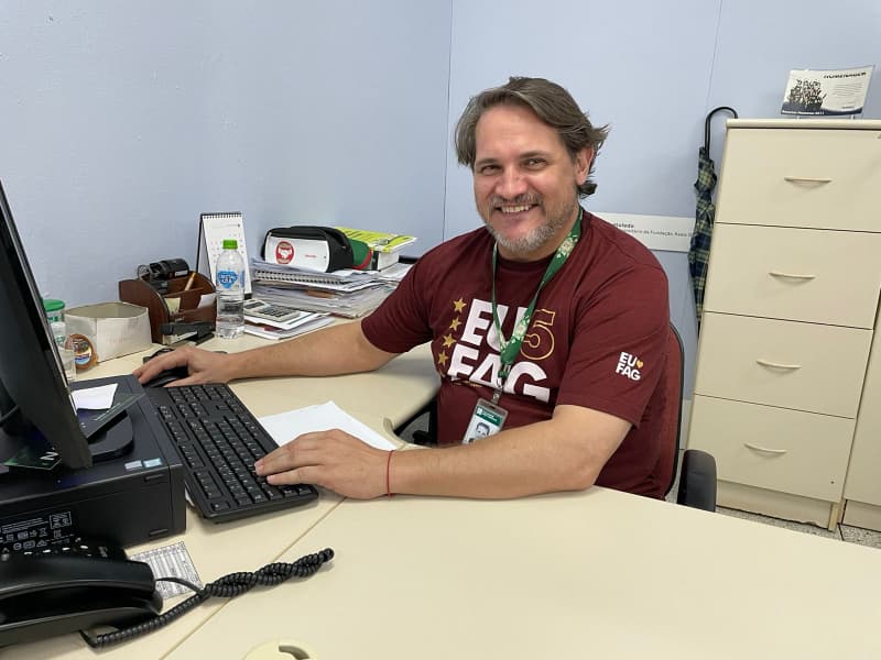 FAG Toledo: Professor Adroaldo assume coordenação de Gestão Financeira