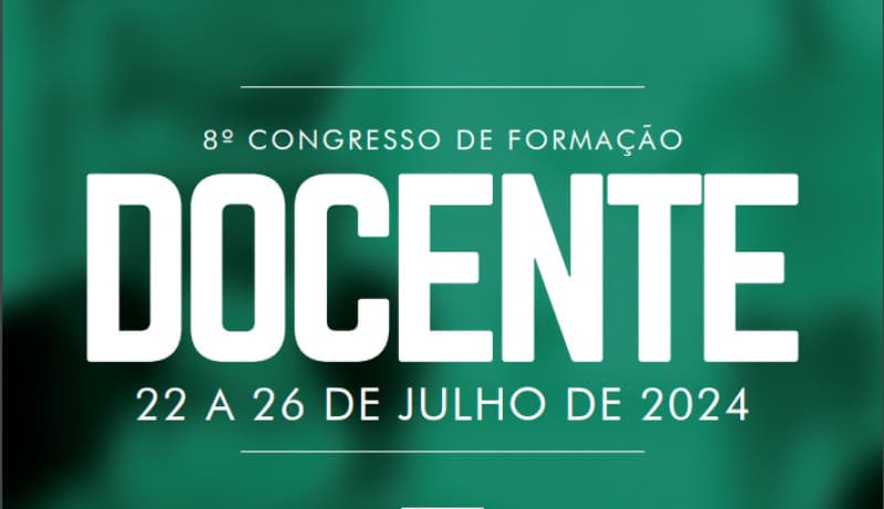 8º Congresso de Formação docente ocorre de 22 a 26 de julho