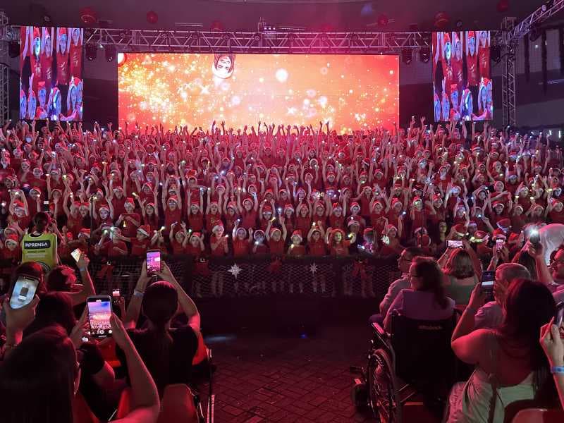 Cantata Show encanta famílias no Colégio FAG 