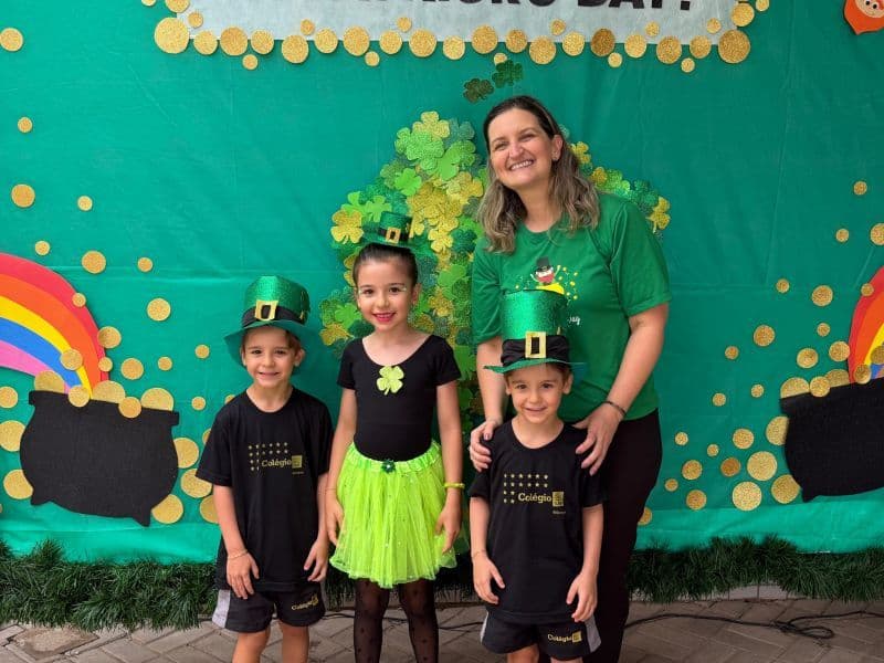Colégio FAG realiza programação especial em comemoração ao Saint Patrick’s Day