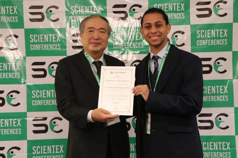 Acadêmico de Medicina da FAG recebe prêmio de melhor apresentação em congresso internacional em Paris