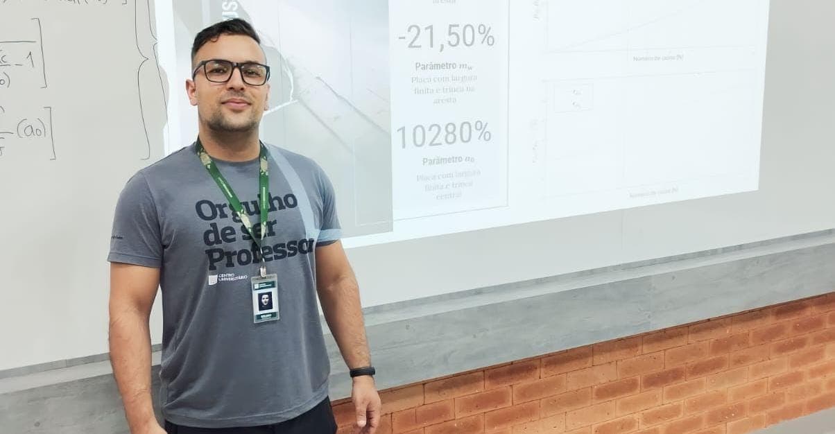 Engenharia Mecânica conta com novo doutor em seu colegiado