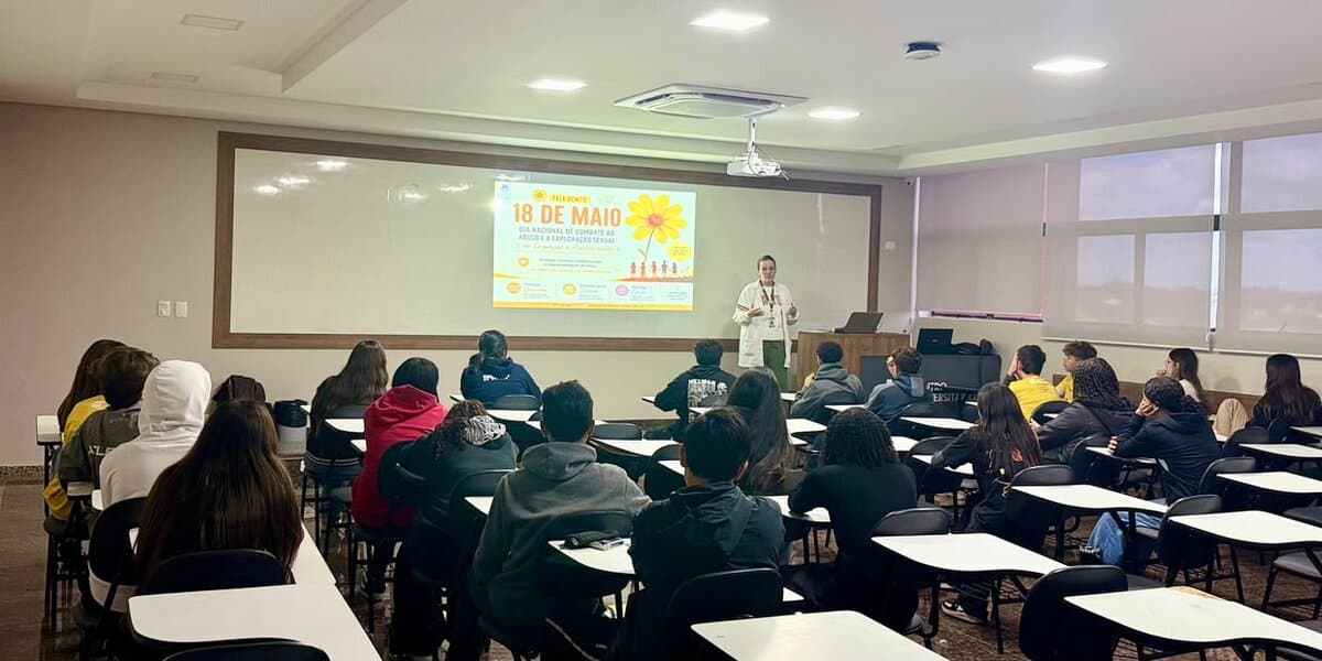 Centro FAG promove ações de conscientização sobre o Maio Laranja com adolescentes