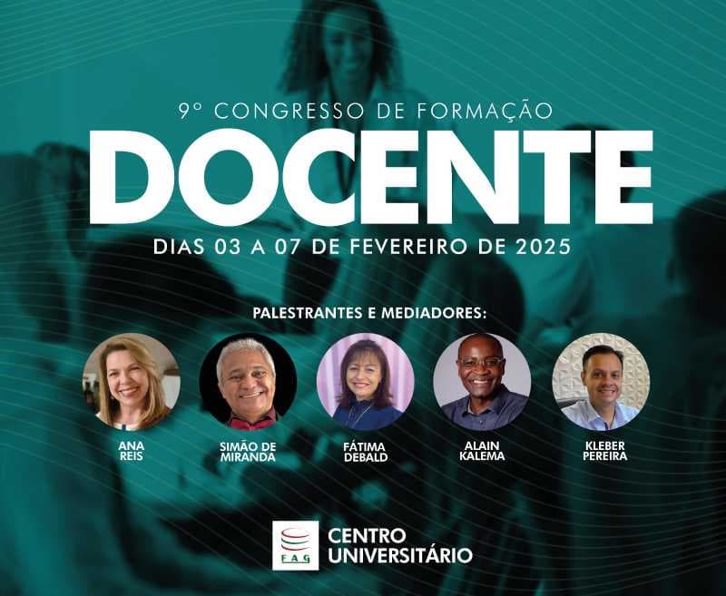 9º Congresso de Formação Docente abre atividades do ano letivo