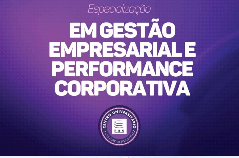 Especialização em Gestão Empresarial e Performance Corporativa começa em junho na FAG Toledo