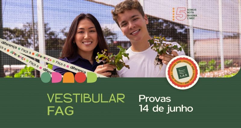 Centro FAG aguarda 3.130 candidatos neste sábado para Vestibular de Inverno