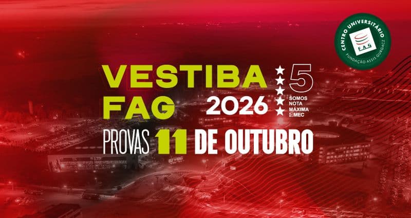 Vestibular 2026 do Centro FAG está com inscrições abertas